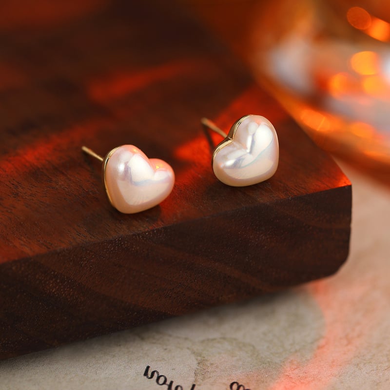 Veideni медни обици с цветя и цирконии, позлатени за дълготраен цвят