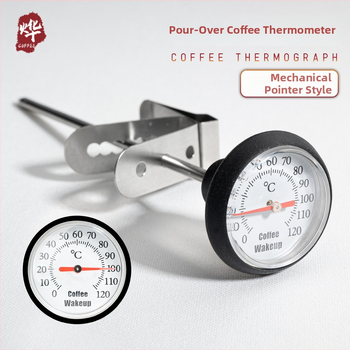 Clip-on θερμόμετρο καφέ pour-over – πλαστικό σώμα, βελόνα/ανιχνευτής (probe), μοντέρνος μινιμαλιστικός σχεδιασμός