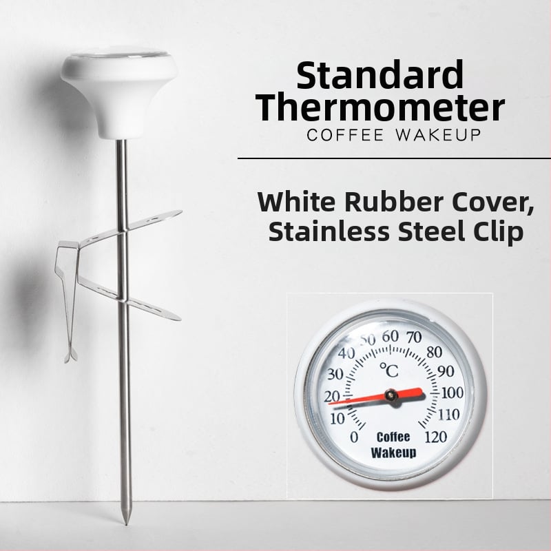 Clip-on θερμόμετρο καφέ pour-over – πλαστικό σώμα, βελόνα/ανιχνευτής (probe), μοντέρνος μινιμαλιστικός σχεδιασμός