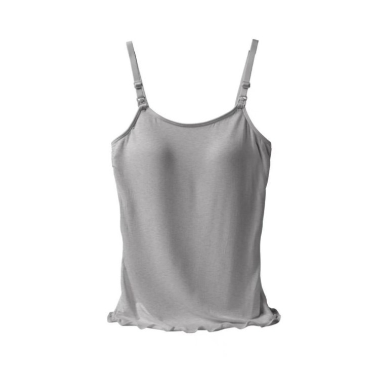 Zīdīšanas camisole bez piedurknēm no neilona, elpojošs plāns audums, piemērots visiem gadalaikiem