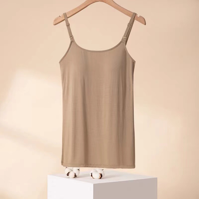 Zīdīšanas camisole bez piedurknēm no neilona, elpojošs plāns audums, piemērots visiem gadalaikiem