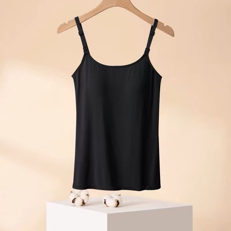 Zīdīšanas camisole bez piedurknēm no neilona, elpojošs plāns audums, piemērots visiem gadalaikiem