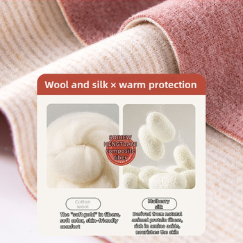 Комплект майчин термо бельо с функция за кърмене, дебела пижама за есенно-зимния период — полиестер 70–80%, кръгло деколте, дълги ръкави, дълги панталони, 251–300 г/м²