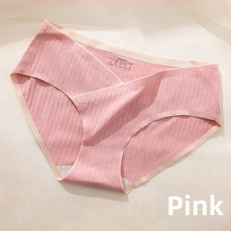 Monroe Kokvilnas grūtnieču biksītes ar vidējo jostas līmeni, vēdera atbalsts, elpojošas, 100% kokvilnas oderes