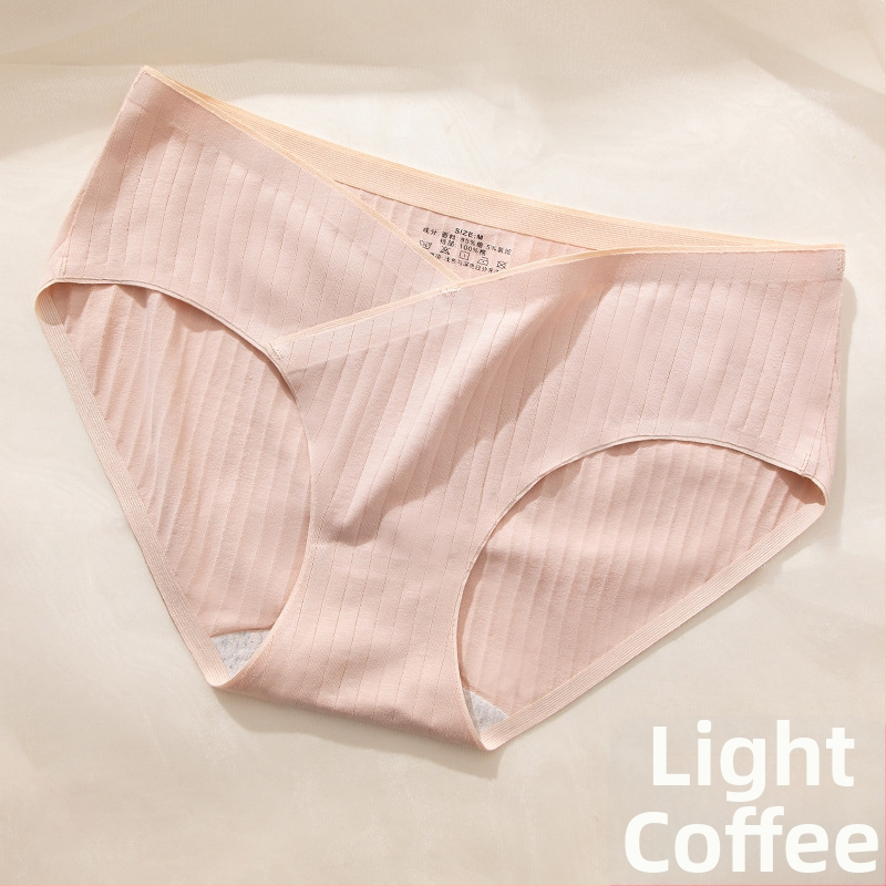 Monroe Kokvilnas grūtnieču biksītes ar vidējo jostas līmeni, vēdera atbalsts, elpojošas, 100% kokvilnas oderes