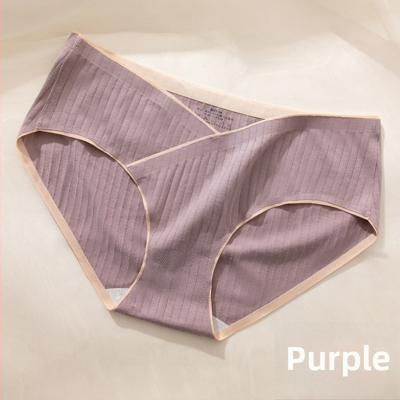 Monroe Kokvilnas grūtnieču biksītes ar vidējo jostas līmeni, vēdera atbalsts, elpojošas, 100% kokvilnas oderes