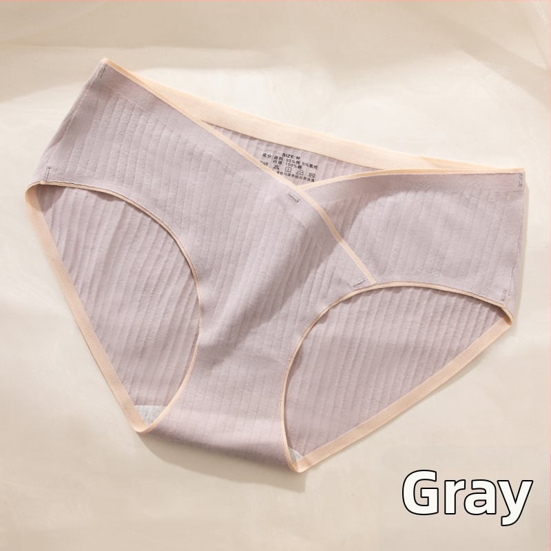 Monroe Kokvilnas grūtnieču biksītes ar vidējo jostas līmeni, vēdera atbalsts, elpojošas, 100% kokvilnas oderes