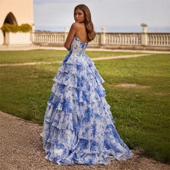 Вечерна рокля с полиестер, дълга, без презрамки, топ с тръбно деколте, висока талия (Полиестер; дълга; без презрамки; топ с тръбно деколте; висока талия)