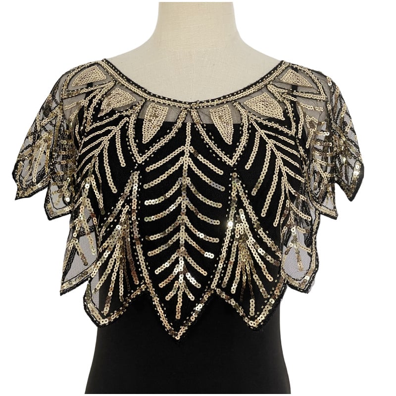 Naistele mõeldud võrgukardigan sequinidega ja õmblusega — polüester, triibuline muster, lihtne kudumine