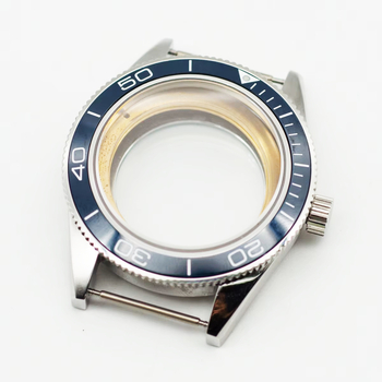 Комплект корпус със сапфирово стъкло за часовници — съвместим с ходове 8215/NH35/NH36; включва 1 кутия; пуск през пролетта на 2023 г.