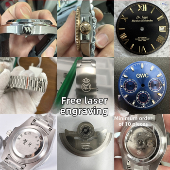 Комплект корпус със сапфирово стъкло за часовници — съвместим с ходове 8215/NH35/NH36; включва 1 кутия; пуск през пролетта на 2023 г.