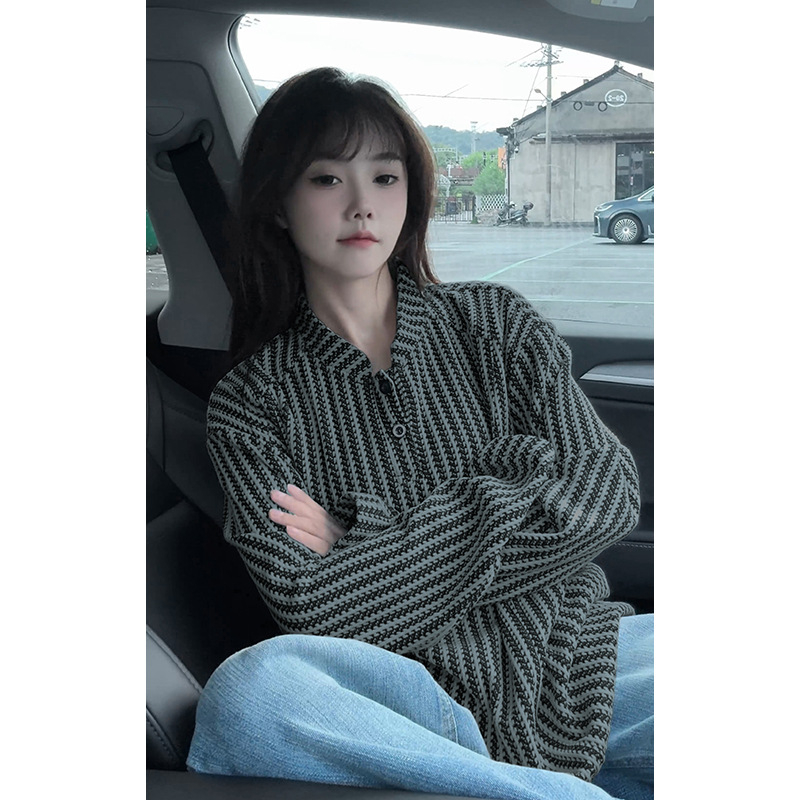 Μακρυμάνικη μπλούζα-T shirt με μοτίβο ψαριού-κόκκαλο, λαιμό τύπου Χένρι, επένδυση φλίς, ύφασμα Chenille, 100% πολυεστέρας