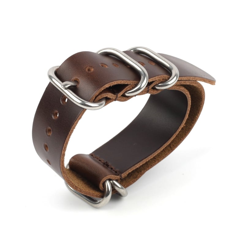 Ремък за часовник от Crazy Horse кожа от onthelevel – Hepburn Wind, Jazz Wind, ретро стил Литература и Изкуство