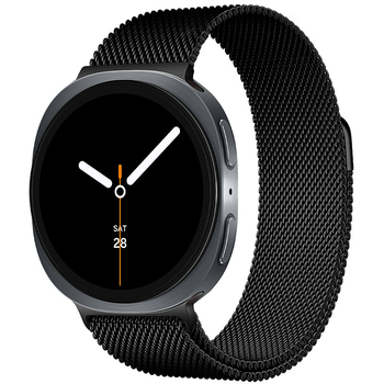 Каишка за смарт часовник LMDO – Миланезова метална, магнитно закопчаване, съвместима със Samsung, прост стил