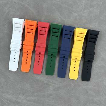 Силиконов ремък за часовник, спортен стил, съвместим RM011/055/052