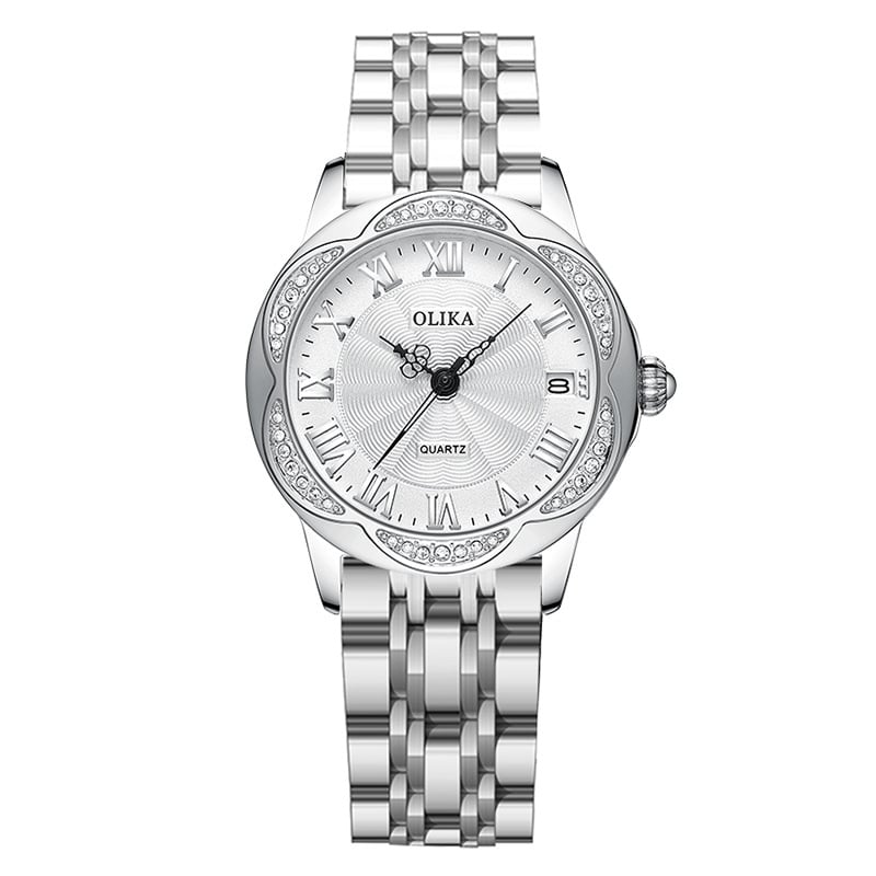 Ženski mehanički sat • Kožni remen (Mehanički mehanizam • Miyota (Japan) • Promjer cifera 34 mm • Vodootpornost 30 m • Kalendar)