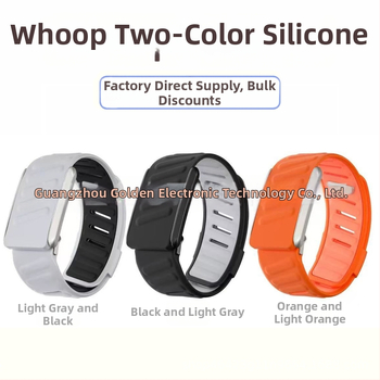 Каишка за Whoop 4.0, силиконова, с едноциклично закопчаване, тегло 9 g, индивидуално регулируем размер на интерфейса