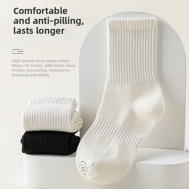 Detské antibakteriálne stredne vysoké ponožky, unisex, priedušné, 78% bavlna, jar a jeseň