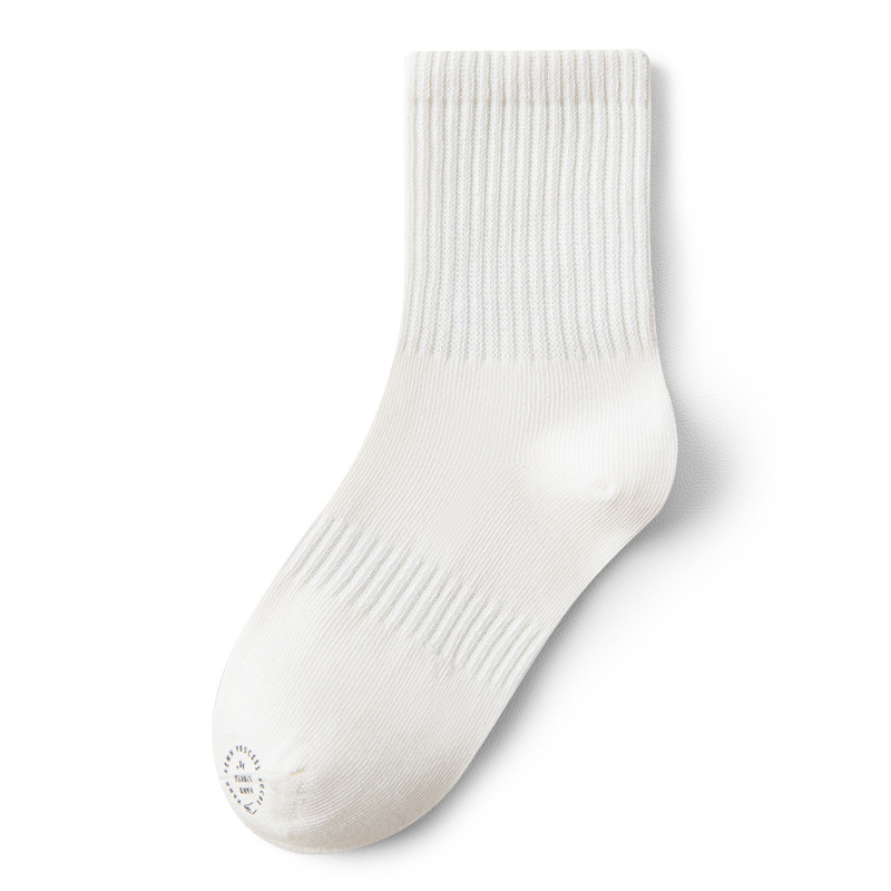 Vaikų antibakterinės kojinės vidutinės ilgos, unisex, kvėpuojančios, 78% medvilnė, pavasario ir rudens sezonams