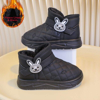 Ghete de gleznă cu PU, pentru băieți, 1–3 ani, ghete de zăpadă