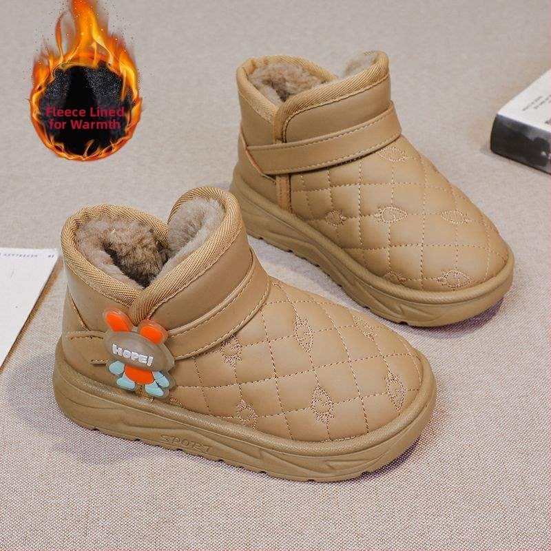 Ghete de gleznă cu PU, pentru băieți, 1–3 ani, ghete de zăpadă