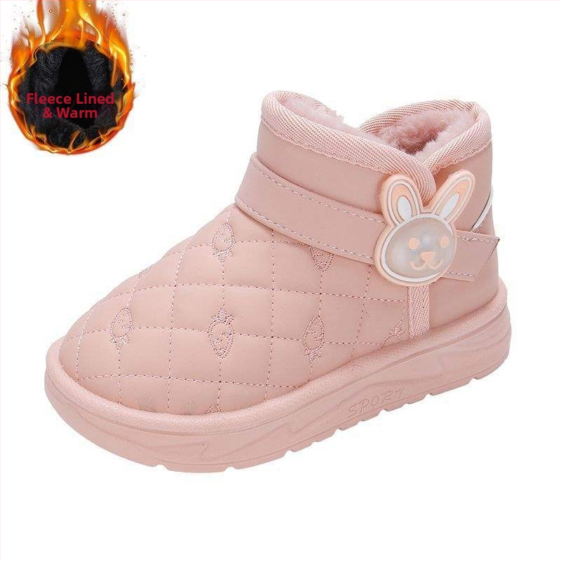 Ghete de gleznă cu PU, pentru băieți, 1–3 ani, ghete de zăpadă