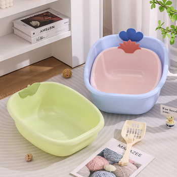 Harry márkás macskaalomtál, nyitott tetejű, négyszögletes, PP-anyag