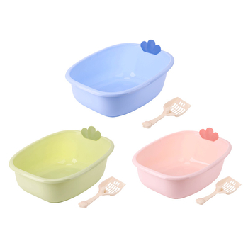 Harry márkás macskaalomtál, nyitott tetejű, négyszögletes, PP-anyag