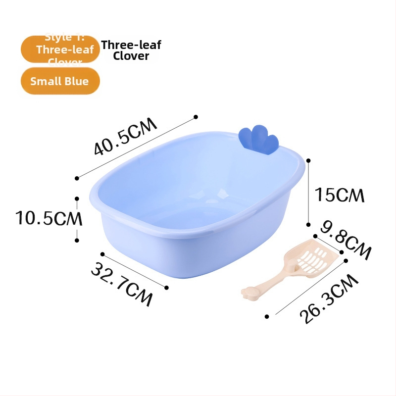 Harry márkás macskaalomtál, nyitott tetejű, négyszögletes, PP-anyag