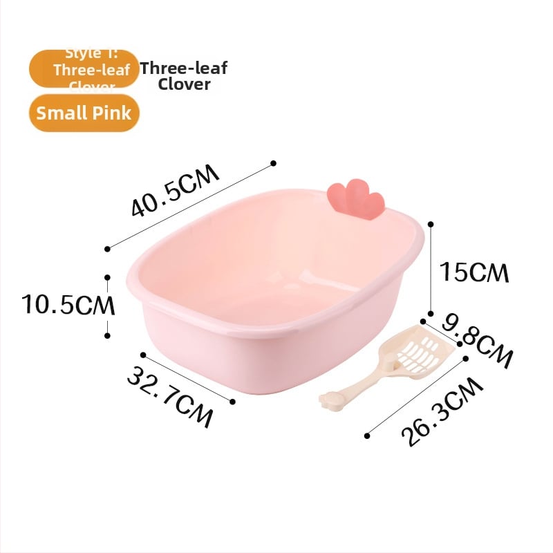 Harry márkás macskaalomtál, nyitott tetejű, négyszögletes, PP-anyag