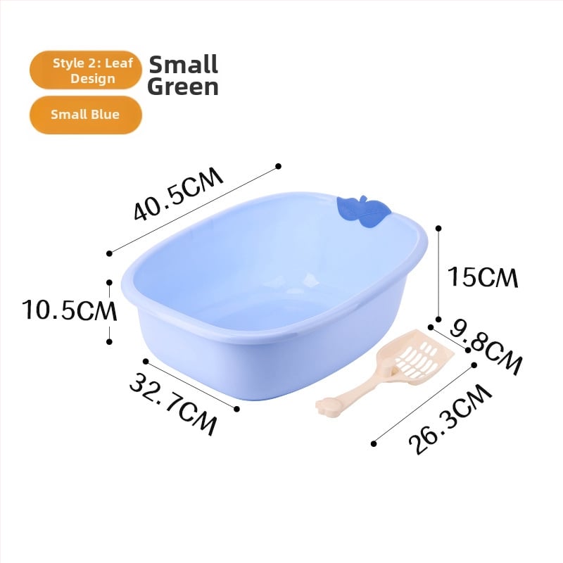 Harry márkás macskaalomtál, nyitott tetejű, négyszögletes, PP-anyag