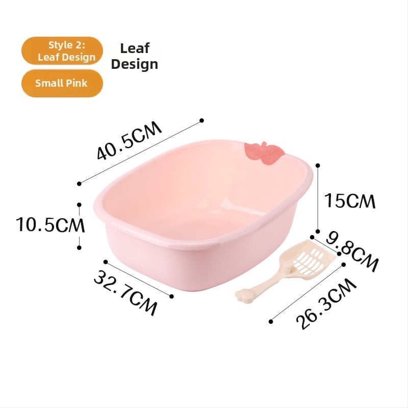 Harry márkás macskaalomtál, nyitott tetejű, négyszögletes, PP-anyag