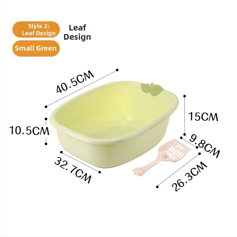 Harry márkás macskaalomtál, nyitott tetejű, négyszögletes, PP-anyag