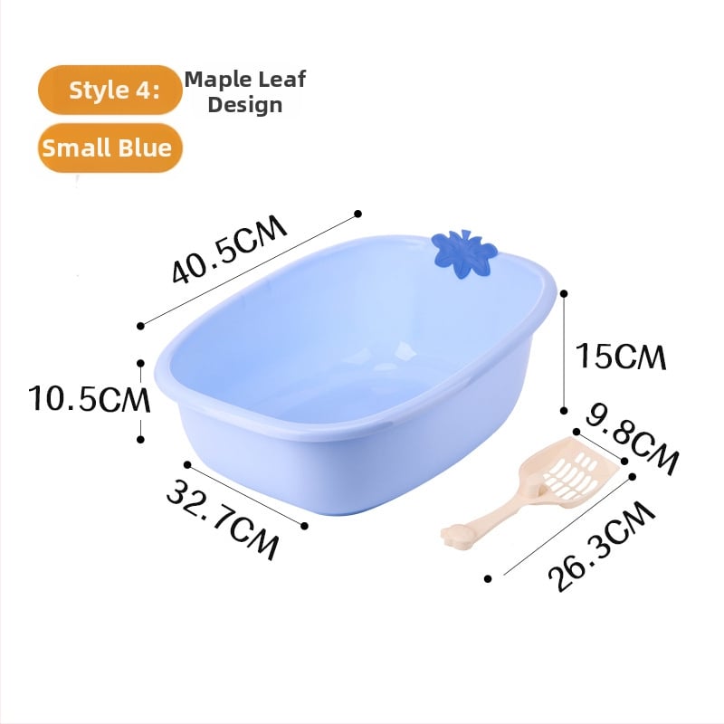 Harry márkás macskaalomtál, nyitott tetejű, négyszögletes, PP-anyag