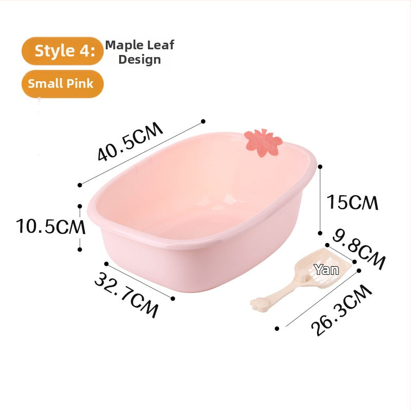 Harry márkás macskaalomtál, nyitott tetejű, négyszögletes, PP-anyag