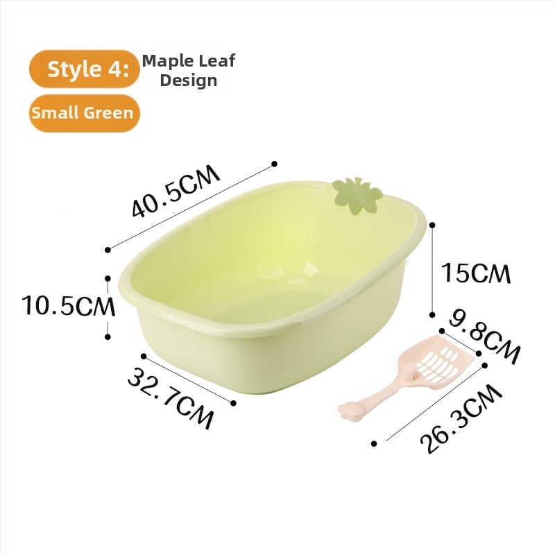 Harry márkás macskaalomtál, nyitott tetejű, négyszögletes, PP-anyag