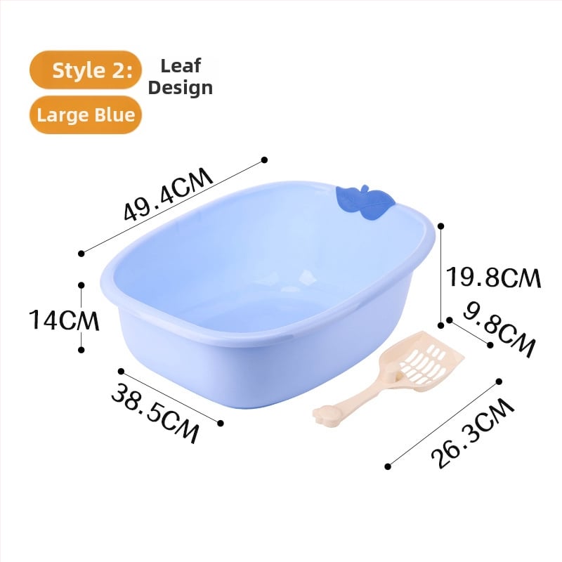 Harry márkás macskaalomtál, nyitott tetejű, négyszögletes, PP-anyag