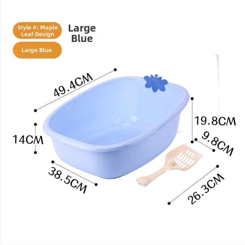 Harry márkás macskaalomtál, nyitott tetejű, négyszögletes, PP-anyag