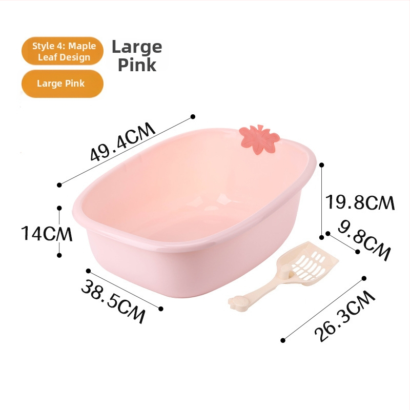 Harry márkás macskaalomtál, nyitott tetejű, négyszögletes, PP-anyag