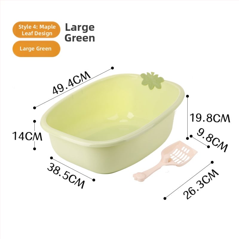 Harry márkás macskaalomtál, nyitott tetejű, négyszögletes, PP-anyag