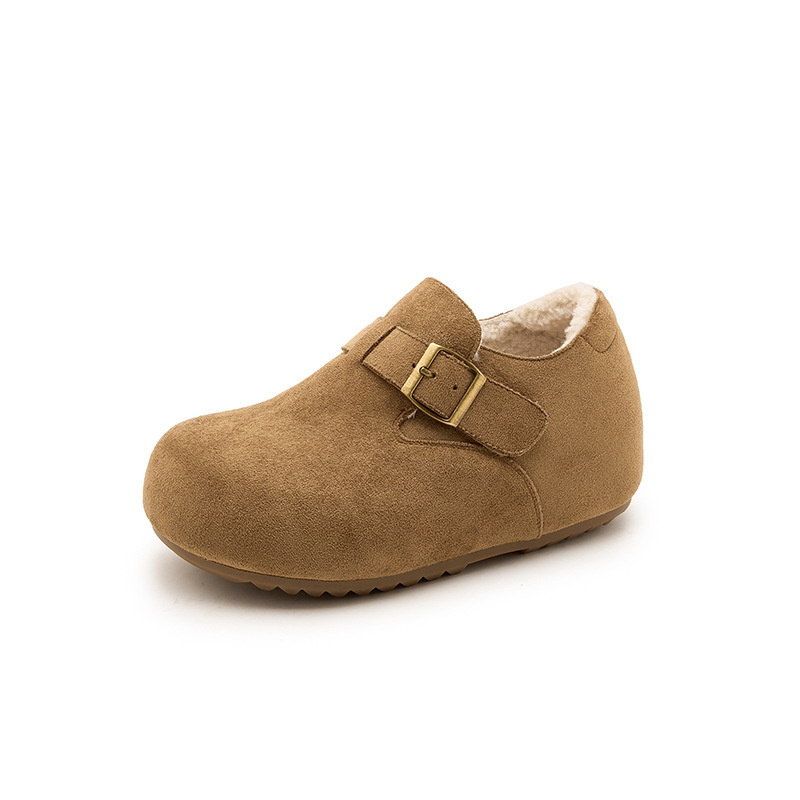 Birkenstock-stil mokasine s debelim platformom, gornji materijal od prave ovčje kože, unutrašnji dio od vune i kašmira, okrugli nos, peta 6–8 cm, potplat od prirodne gume