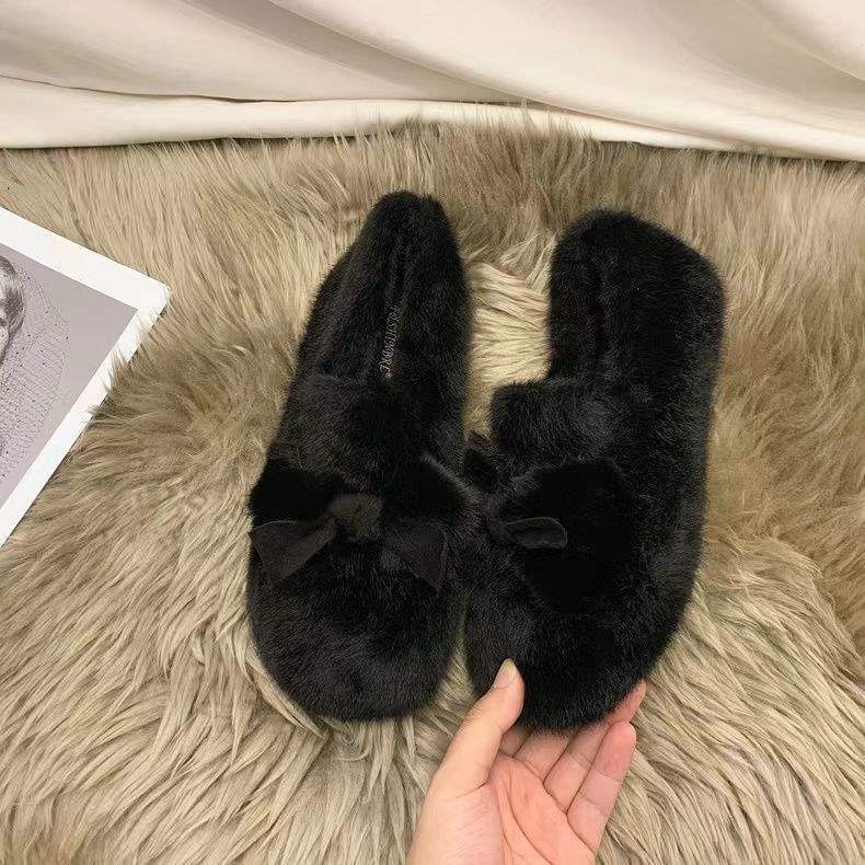Ženske ravne cipele – gornji dio od velura, PU ulošak, gumeni potplat, bez pete (0–1 cm), Slip-on zatvaranje