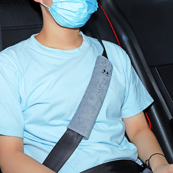 Auto turvarihma õla kaitse armsate loomade kujundusega, pikendatud plüüs sisekujunduseks