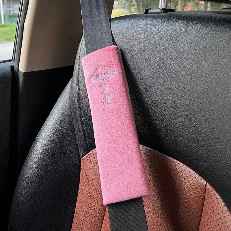 Auto turvarihma õla kaitse armsate loomade kujundusega, pikendatud plüüs sisekujunduseks