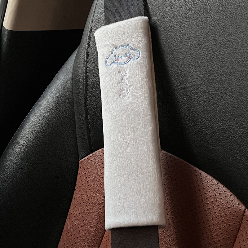 Auto turvarihma õla kaitse armsate loomade kujundusega, pikendatud plüüs sisekujunduseks