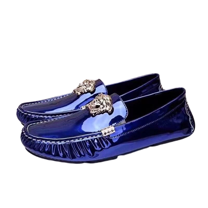 Loafers od kože prvoklase kvalitete, gornji dio od kože, okrugli vrh, gumeni potplat, injekcijski oblikovan potplat, prozračni i protuklizni