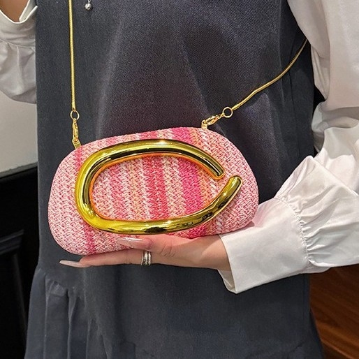 Ženska crossbody torba s korejskim stilom, PU materijal, cilindrični oblik, magnetsko zatvaranje, unutarnji džep za ID, dvostruke naramenice
