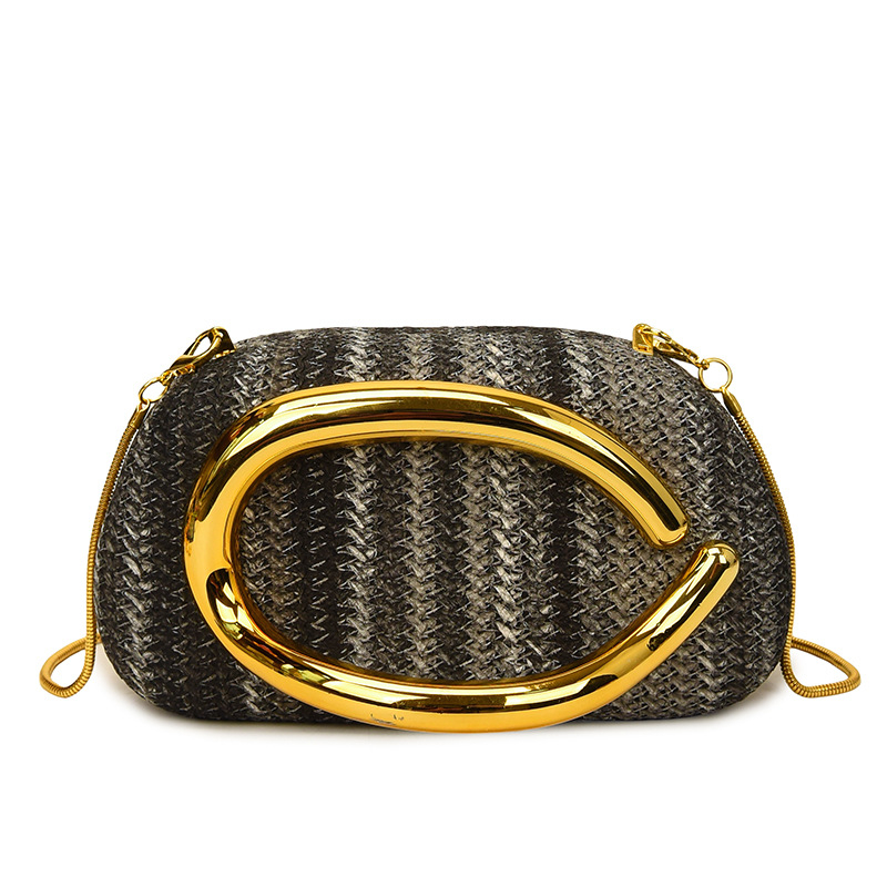 Ženska crossbody torba s korejskim stilom, PU materijal, cilindrični oblik, magnetsko zatvaranje, unutarnji džep za ID, dvostruke naramenice