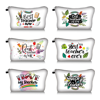 Козметична чанта за пътуване — дишаща, ултралека, разширяваща се; Материал: полиестер; Дизайн: буквен принт; Подплата: полиестер; За: унисекс