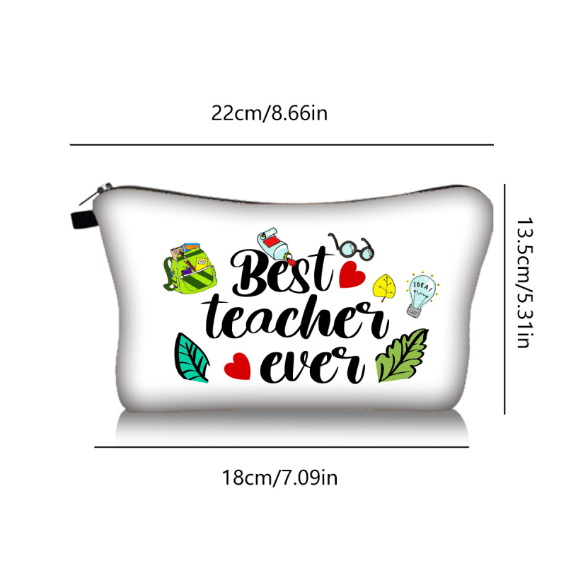 Козметична чанта за пътуване — дишаща, ултралека, разширяваща се; Материал: полиестер; Дизайн: буквен принт; Подплата: полиестер; За: унисекс